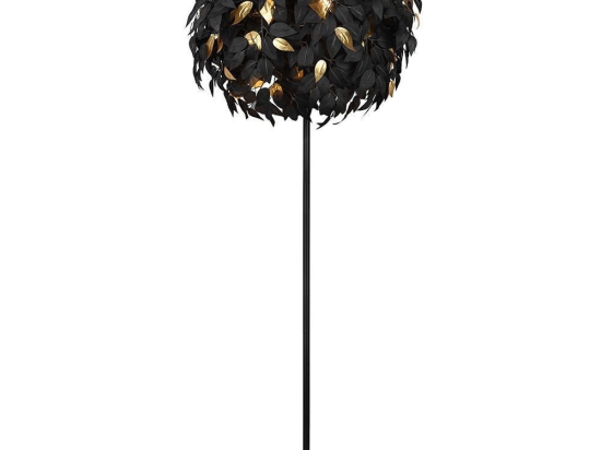 Φωτιστικό Δαπέδου Leavy R40463032 70x180cm 3xE14 28W Black-Gold RL Lighting