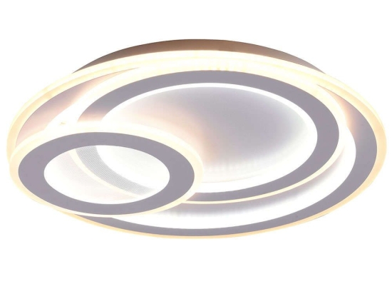 Φωτιστικό Οροφής - Πλαφονιέρα Mita 629210331 Φ51x7cm Dim Led 9000Lm 74W White Trio Lighting