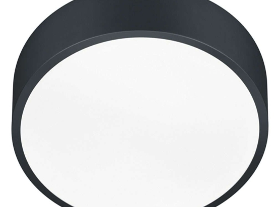 Φωτιστικό Οροφής - Πλαφονιέρα Waco 627413032 Φ31x6cm Dim Led 3200Lm 28W Black Trio Lighting