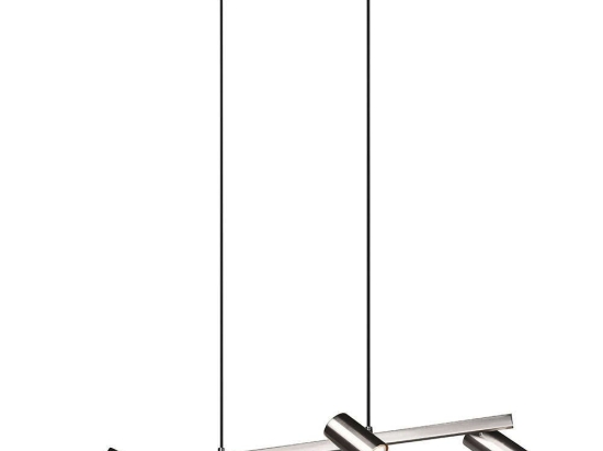 Φωτιστικό Οροφής - Ράγα Marley 302400407 80x18x150cm 4xGU10 35W Nickel Trio Lighting