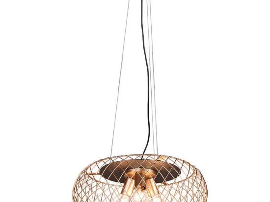 Φωτιστικό Οροφής Tamil 311100308 Φ50x150cm 3xE27 40W Brass Trio Lighting