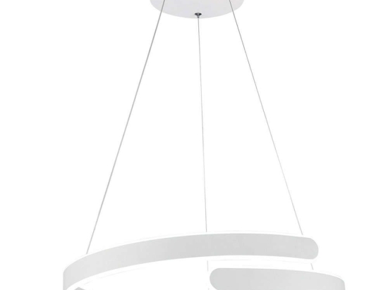Φωτιστικό Οροφής Parma R37071131 Φ50x150cm Dim Led 4500Lm 37W White RL Lighting