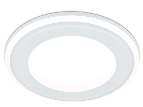 Σποτ Χωνευτό Aura 652410131 Φ14x3cm Led 1040Lm 10W 3000K White Trio Lighting Στρόγγυλο
