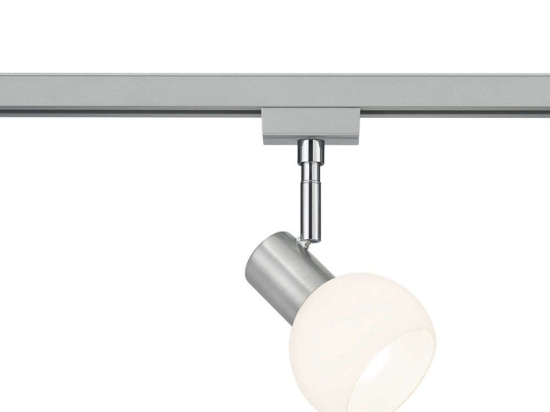 Σποτ Ράγας Duoline 78170107 14x9x16cm 1xE14 25W Nickel-White Trio Lighting