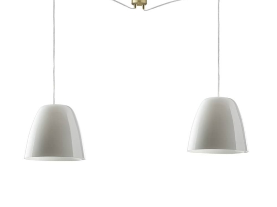Φωτιστικό Οροφής Κρεμαστό I-Ares-S2-BCO E27 250x35cm White Luce Ambiente Design