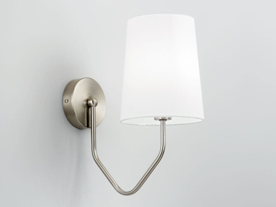 Φωτιστικό Τοίχου - Απλίκα I-Sally-AP-NIK E14 31,5x28x15cm Nickel Luce Ambiente Design