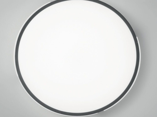 Φωτιστικό Οροφής - Πλαφονιέρα I-Pangea-PL40 Led 3520lm 3000K/4000K/6500K 41x6cm Black Luce Ambiente Design