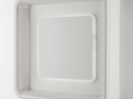 Φωτιστικό Οροφής - Πλαφονιέρα Led-Nurax-Q50 Led 4235lm 3000K/4000K/6500K 49,5x9,6cm White Luce Ambiente Design