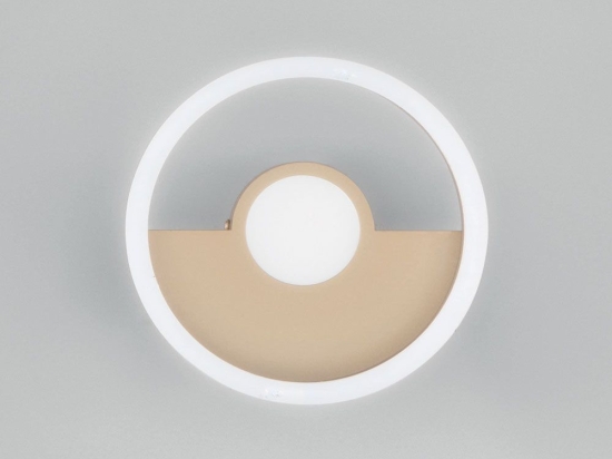 Φωτιστικό Οροφής - Πλαφονιέρα I-Kandinsky-PL20-Oro 2100lm 3000/4000/6500K 20x8cm Gold Luce Ambiente Design