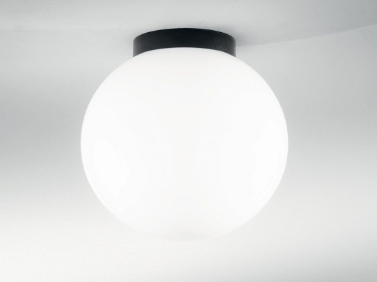 Φωτιστικό Οροφής - Πλαφονιέρα I-Polly-G20-BCO E27 21x20cm White Intec Πλαστικό