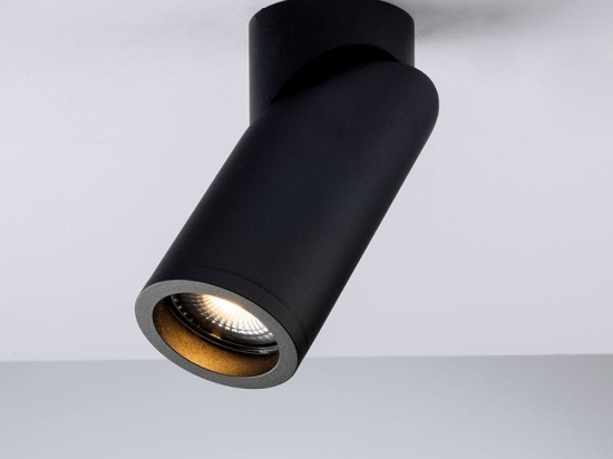 Φωτιστικό Οροφής - Spot I-Genesis-R6-NER GU10 15,5x6x6cm Black Intec