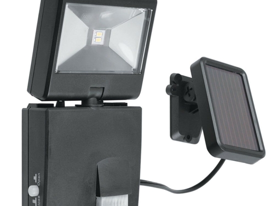 Προβολέας Ηλιακός LED-Cosmo/S-FV 80lm 4000K 18,5x9,3xcm Black Intec