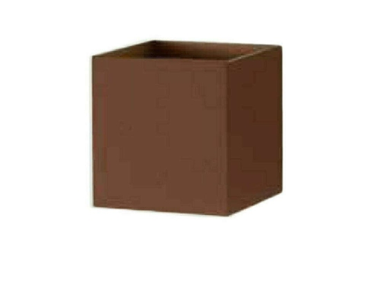 Φωτιστικό Τοίχου - Απλίκα Cube AP.CUBE/CORTEN 10x10cm 3000K 1000Lm Copper Ondaluce
