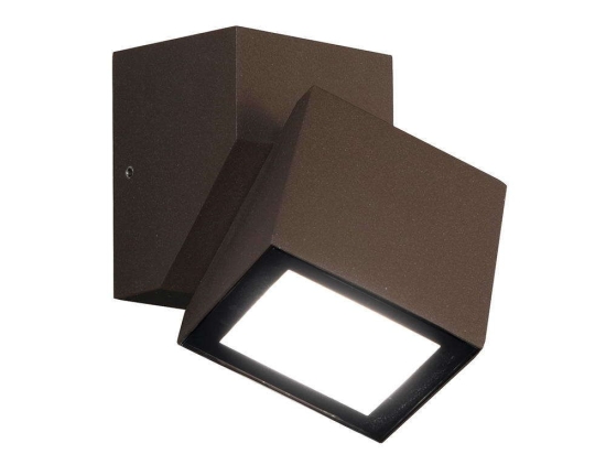 Φωτιστικό Τοίχου - Απλίκα Steve AP.STEVE/MARRONE 10x12,5x6,5cm 6W Led 4000K Brown Ondaluce