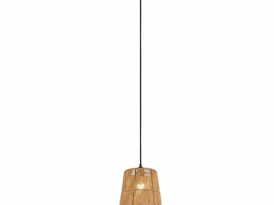 Φωτιστικό Οροφής Κρεμαστό Holm R31041026 E27 150x24cm Brown RL Lighting