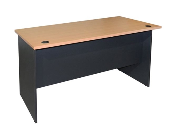 ΓΡΑΦΕΙΟ ΕΠΑΓΓΕΛΜΑΤΙΚΟ SIENNA 120x70x75Y-- HM2015.01 ΓΚΡΙ-ΟΞΙΑ