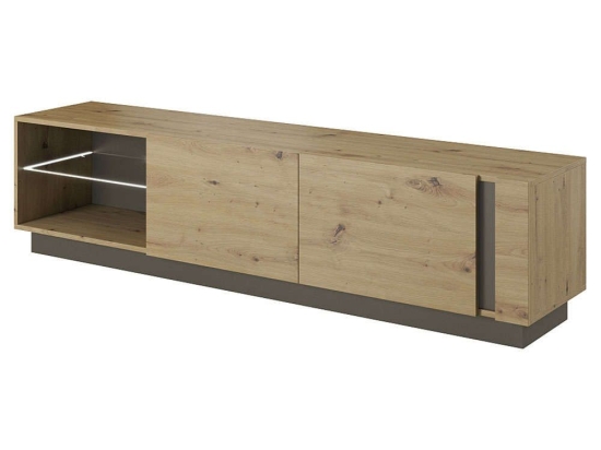 Έπιπλο TV 36146-ARC-BTV Artisan+Γραφίτης 187.5x45.5x40cm