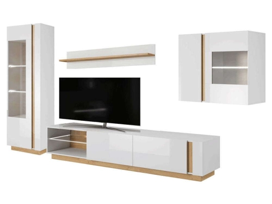 Σύνθεση 36146-ARCW2 298x194x40cm Natural-White