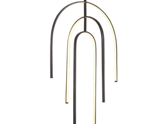 Φωτιστικό Οροφής Led 1932 80W 3000K 80Lm Black Αλουμίνιο