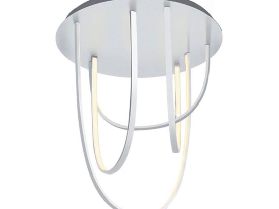 Φωτιστικό Οροφής - Πλαφονιέρα Led 1950 80W 3000K 80Lm White Αλουμίνιο