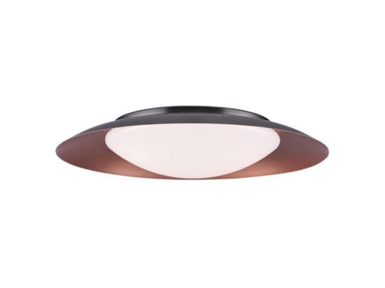 Φωτιστικό Οροφής - Πλαφονιέρα Led Φ50 1959 28W 3000K 90Lm Black-Copper Μέταλλο,Ακρυλικό