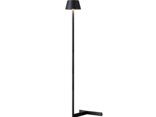 Φωτιστικό Δαπέδου Led 19111 18W 3000K 95Lm Black Αλουμίνιο