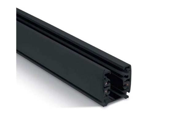 Ράγα Τριφασική Τετράγωνη Για Σποτ 3M 19400 Black Μέταλλο