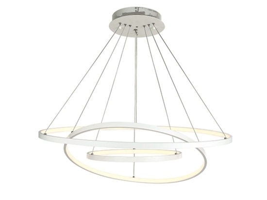 Φωτιστικό Οροφής Led 180030-D 135W 3000K 80Lm White Αλουμίνιο