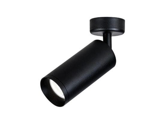 Φωτιστικό Οροφής - Σποτ Led S055-24 9W 3000K 80Lm Black Αλουμίνιο