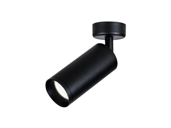 Φωτιστικό Οροφής - Σποτ Led S055-40 9W 3000K 80Lm Black Αλουμίνιο