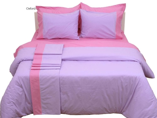 Μαξιλαροθήκες Supreme Collection Σετ 2τμχ Oxford Fucshia Viopros 50Χ70 50x75cm 100% Βαμβάκι