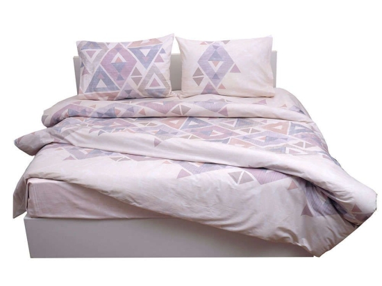 Παπλωματοθήκη Des. 5002 Σετ 2Τμχ Beige Anna Riska Μονό 160x240cm 100% Βαμβάκι