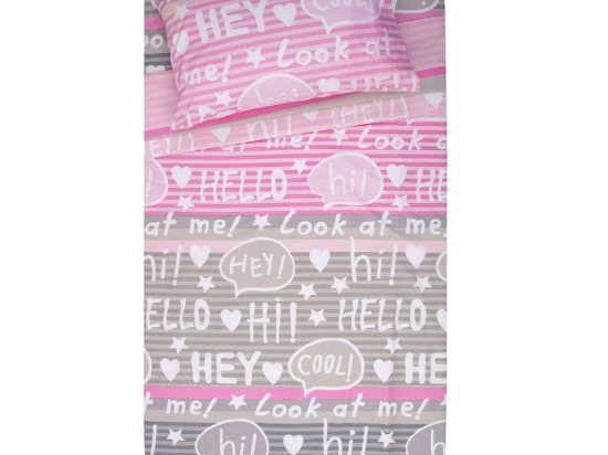 Πάπλωμα Βρεφικό Σχ. Μόργκαν Pink Viopros 120x160cm 100% Βαμβάκι