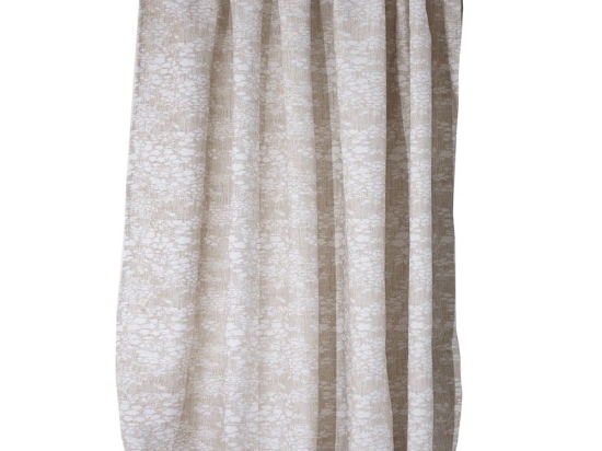 Κουρτίνα Russell Με Τρέσα 1 Beige Anna Riska 280x270 100% Βαμβάκι