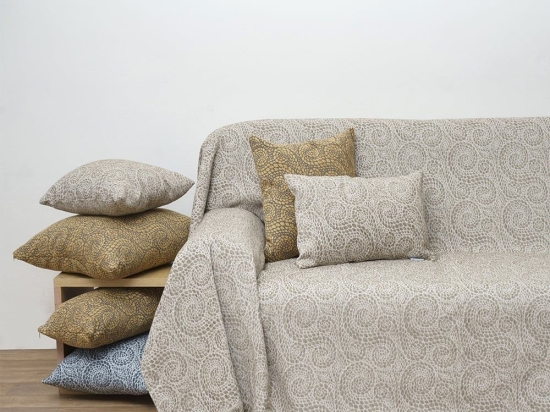 Ριχτάρι 1443 Beige Anna Riska Τετραθέσιο 180x320cm Chenille