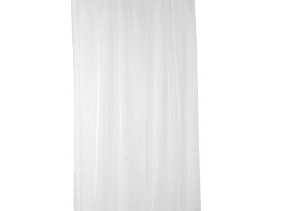 Κουρτίνα Mε Τρέσα 1060 White Viopros 280x270 Πολυέστερ