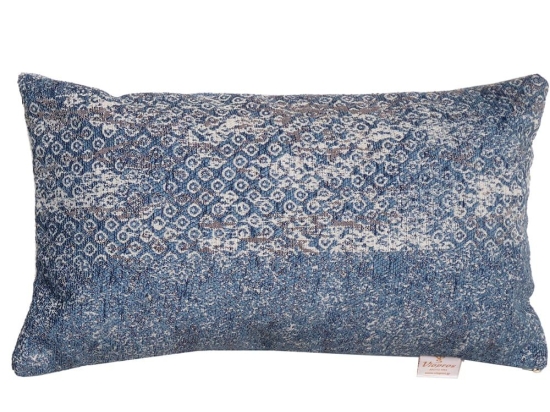 Μαξιλάρι Διακοσμητικό (Με Γέμιση) 2206 Denim Viopros 32x52 Chenille