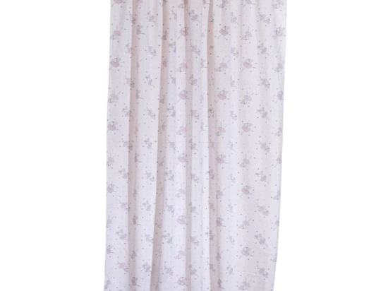 Κουρτίνα Παιδική Ελιάνα Με Τρέσα Multi Viopros 140X270cm 140x270cm Βαμβάκι-Πολυέστερ