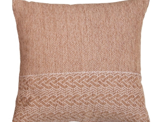 Μαξιλαροθήκες Διακοσμητικές 1446 (Σετ 2τμχ) Beige Anna Riska 42X42 Chenille