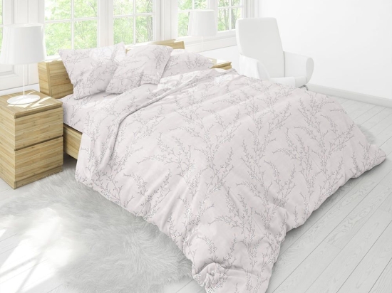 Σεντόνια Premium 5006 (Σετ 4τμχ) Linen Anna Riska Υπέρδιπλo 240x270cm 100% Βαμβάκι