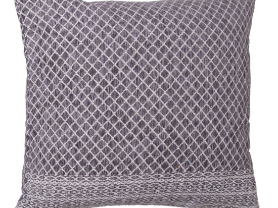 Μαξιλάρι Διακοσμητικό (Με Γέμιση) 2211 Grey Viopros 42X42 42x42cm Chenille