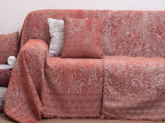 Ριχτάρι 2208 Terracotta Viopros Πολυθρόνα 180x180cm Chenille