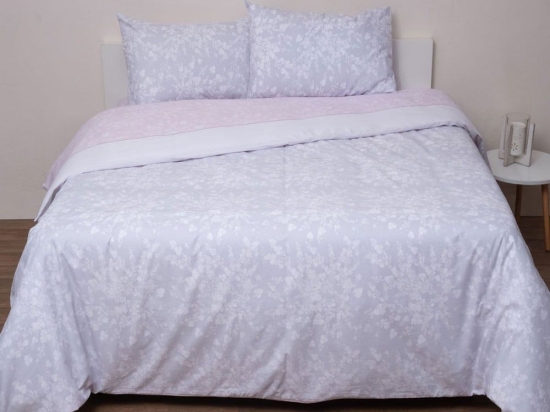 Παπλωματοθήκη Αλίκη (Σετ 2τμχ) Pink Viopros Μονό 160x240cm 100% Βαμβάκι