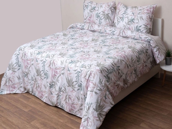Κουβερλί Γκρέτελ (Σετ 3τμχ) Multi Viopros Υπέρδιπλo 220x240cm 100% Βαμβάκι