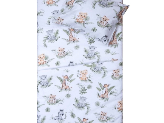 Κουβερλί Βρεφικό Σόφι White Viopros 120x160cm 100% Βαμβάκι