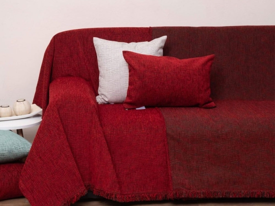 Ριχτάρι 1449 Red Anna Riska Διθέσιο 180x240cm Chenille