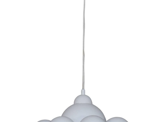 Φωτιστικό Οροφής Κρεμαστό HL-3591-M 77-4129 Conall White  Homelighting Μέταλλο