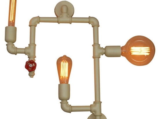 Φωτιστικό Τοίχου - Απλίκα HL-103-3W 77-2814 Momus Beige  Homelighting Μέταλλο