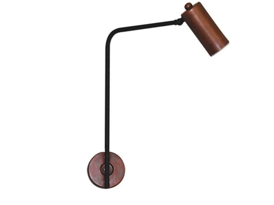 Φωτιστικό Τοίχου - Απλίκα HL-3534-1 77-3932 Ariel Old Copper & Black  Homelighting Μέταλλο
