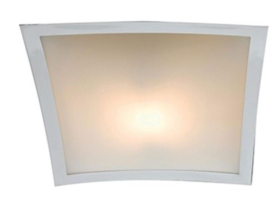 Φωτιστικό Οροφής - Πλαφονιέρα MX5428-M Φ40 Meteo Chrome Homelighting Μέταλλο,Γυαλί